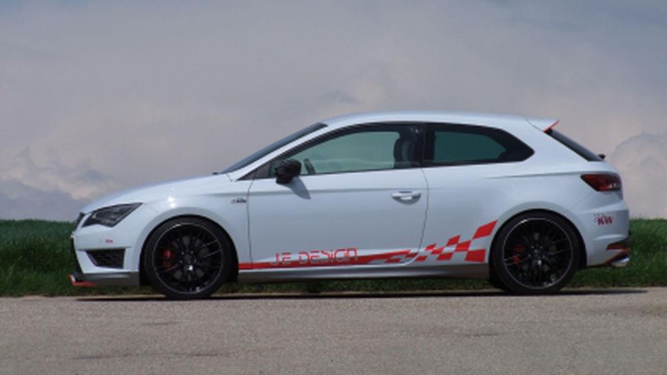 Seat Leon Cupra прави 0-100 км за 5 секунди след JE Design