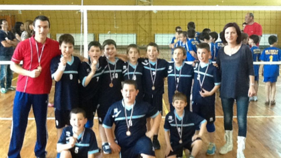 Синове на Димо Тонев и Виктор Карагьозов първенци за момчета U10
