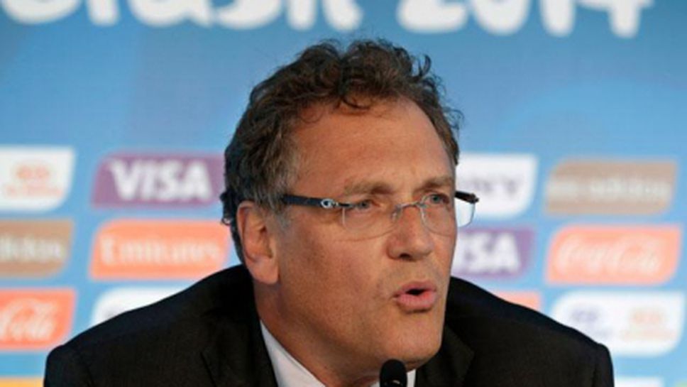 Генералният секретар на ФИФА с остра критика към организацията на Мондиал 2014