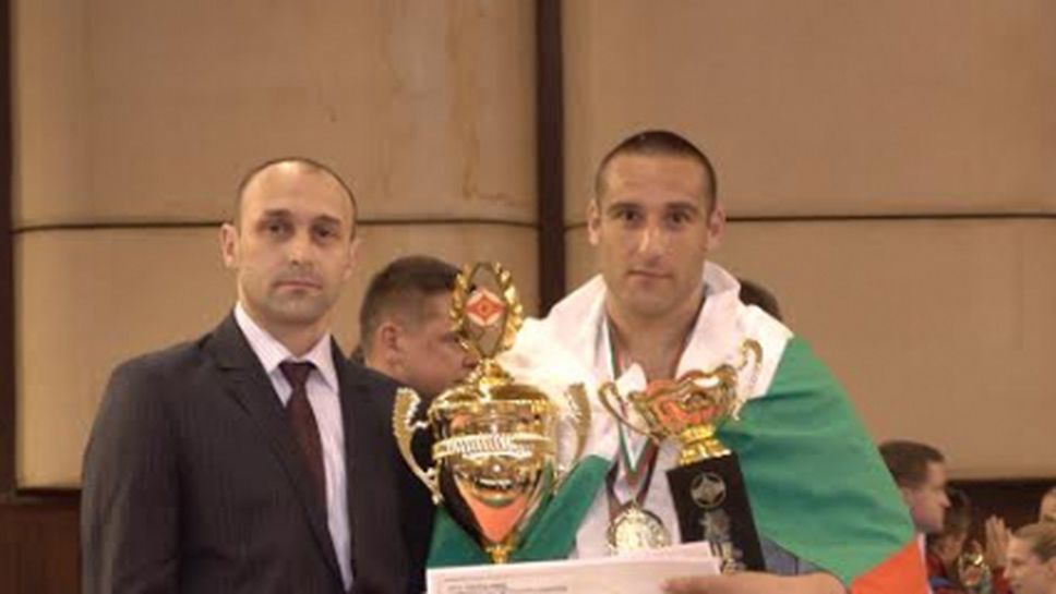 Захари Дамянов европейски шампион в супер тежка категория