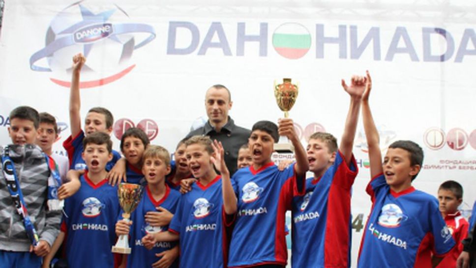 Децата на Черноморец спечелиха Данониада 2014