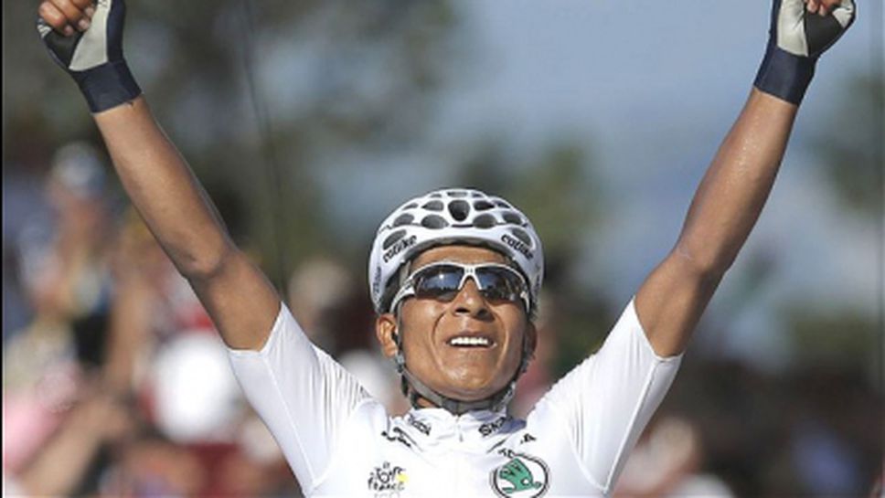 Колумбиецът Кинтана отново доминира - спечели индивидуалното бягане по часовник на Джирото