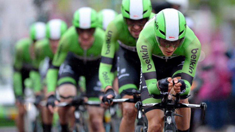 Колоездач направи предложение за брак по време на Обиколката на Италия