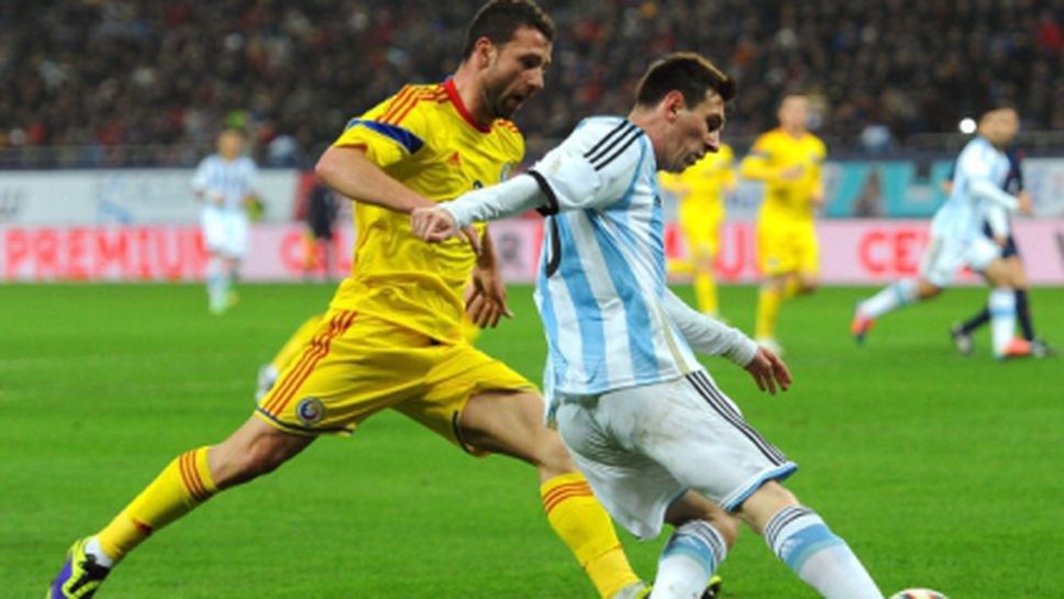 Румъния надви Албания с гол на Рац