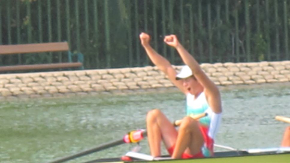 Кристиан Василев 8-и на скиф на европейското по гребане в Белград