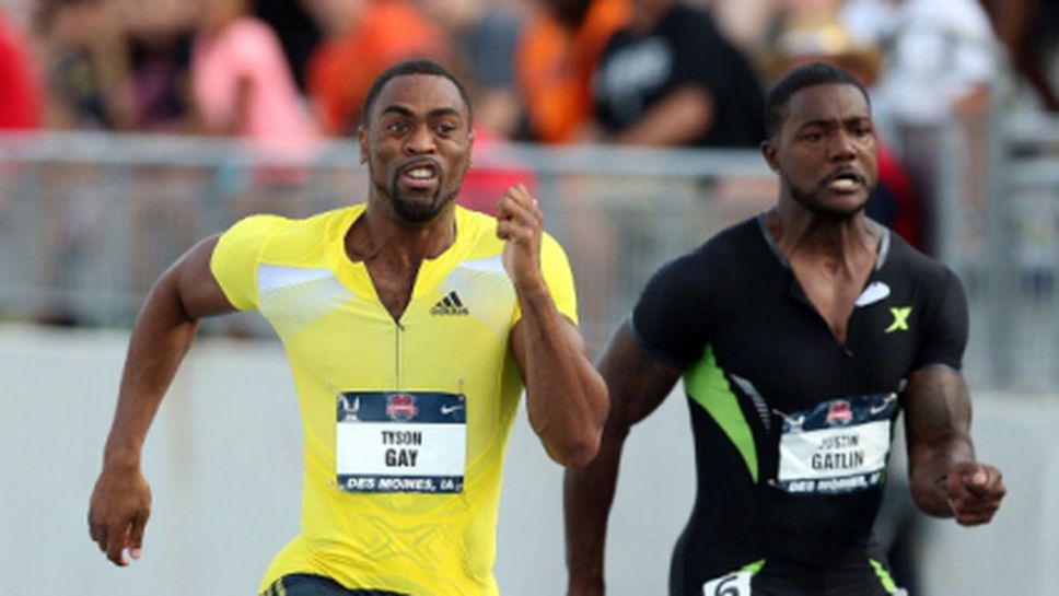 Гатлин: Няма проблем да се състезавам с Тайсън Гей