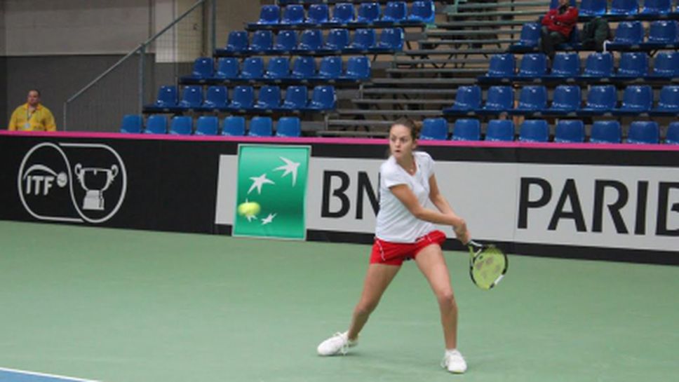 Ботушарова достигна 1/2-финалите на двойки в Адана, но се отказа