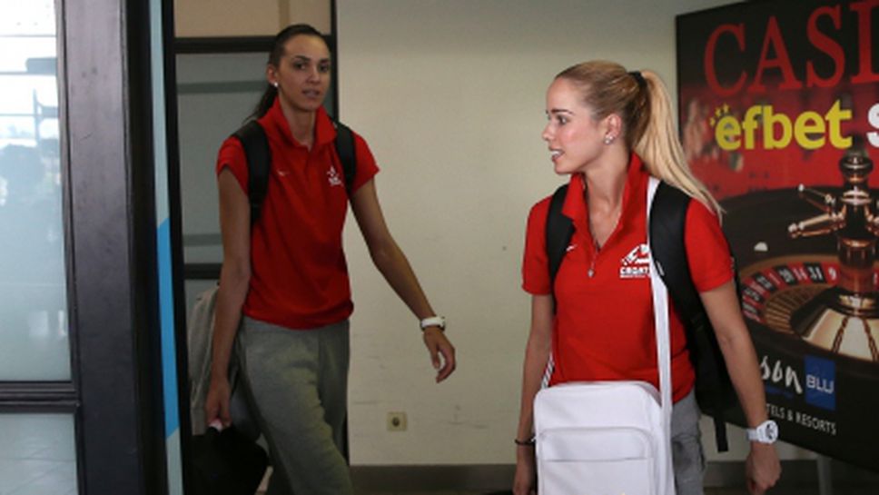 "Мис Олимпиада" и Хърватия вече са в България (видео)