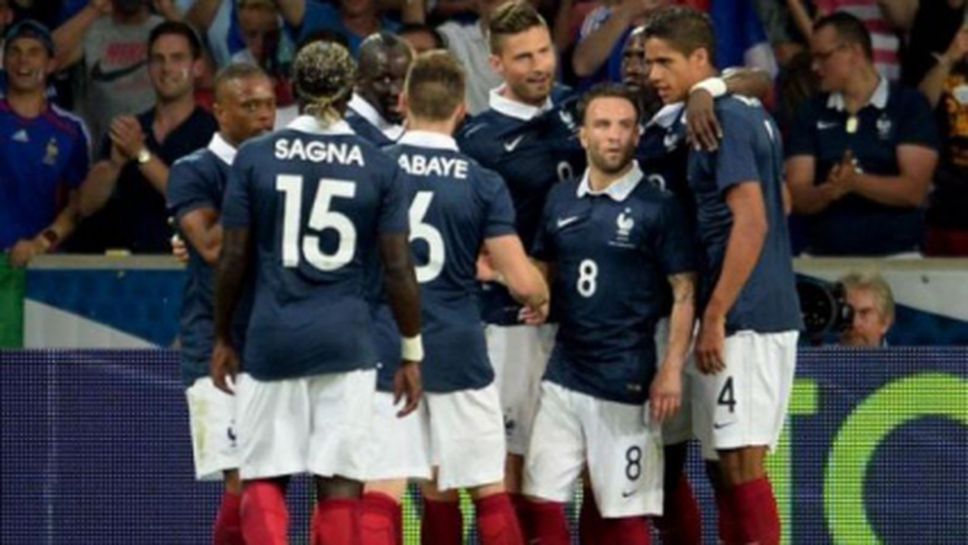 Франция развинти с 8:0 сънародниците на Болт преди Мондиала (видео)