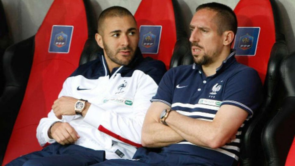 Бензема замести успешно Рибери по лявото крило