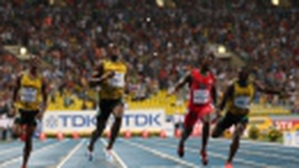 Болт си върна златото на 100 метра