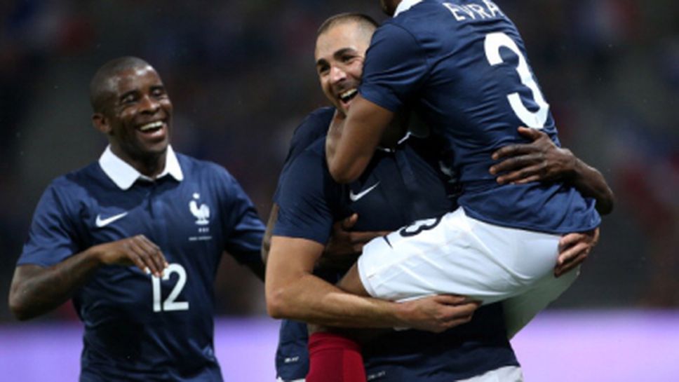 9500 души присъстваха първата тренировка на Франция на бразилска земя