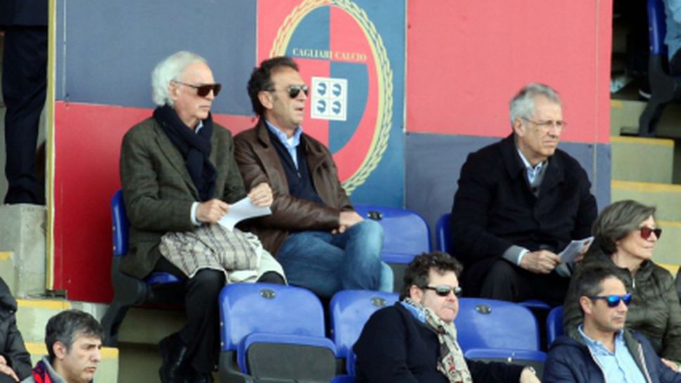 Томазо Джулини е новият собственик на Каляри, ерата "Челино" свърши