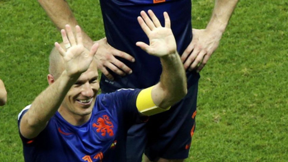 Робен: Горд съм с младите момчета