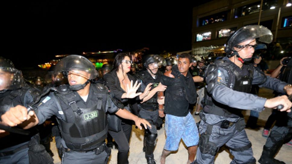 Бразилската полиция задържа 11 души след протест срещу Мондиал 2014 в град Салвадор