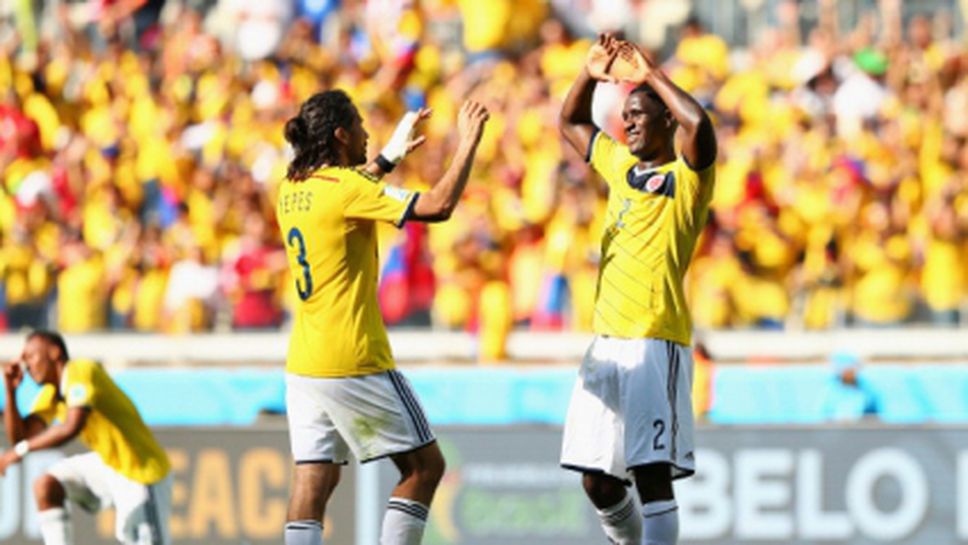 Любопитно: Колумбия печели само тогава, когато не допуска голове