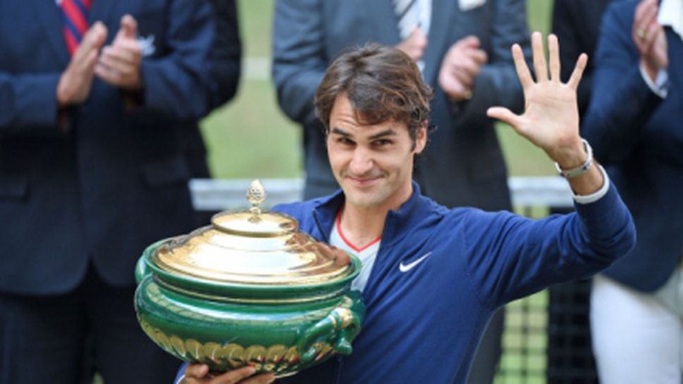 Федерер триумфира за седми път в Хале