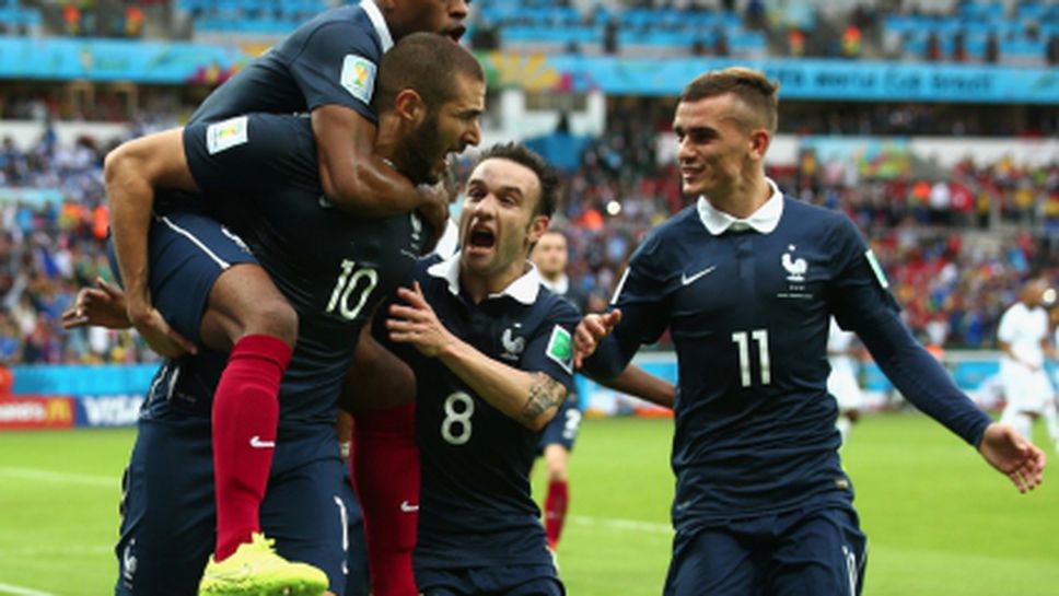 Франция тръгна мощно на Мондиала (видео+галерии)