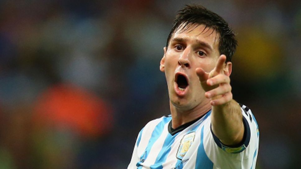 Меси е играч на мача между Аржентина и Босна