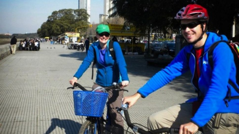 Аржентински фен измина 3000 километра на велосипед, за да присъства на Мондиал 2014