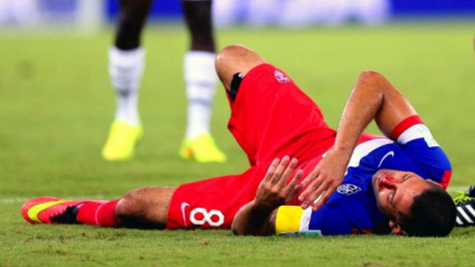 Демпси ще играе със специална шина на лицето