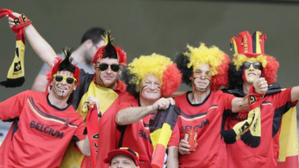 Футболните страсти в Белгия доведоха до инциденти с ранени