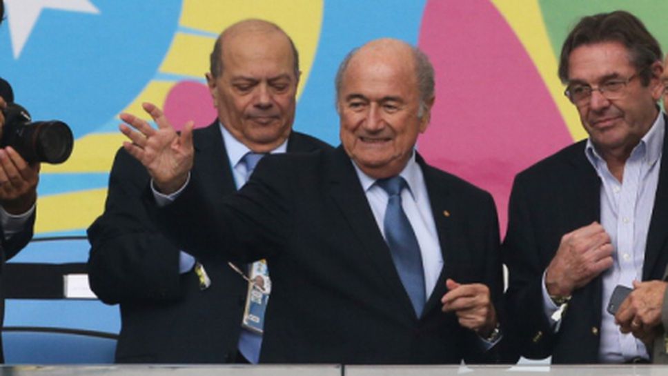 ФИФА не е забранявала на телевизиите да показват Блатер