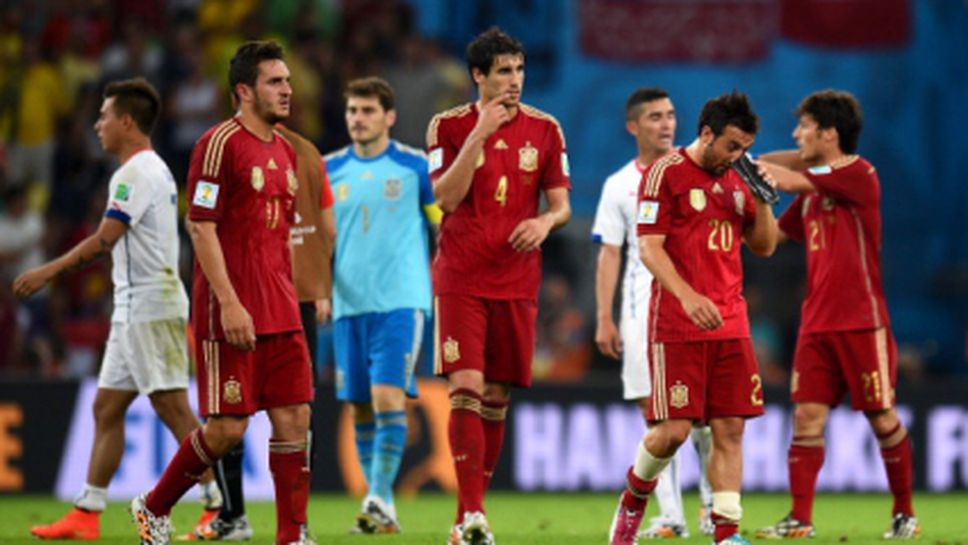 Испанската преса след отпадането