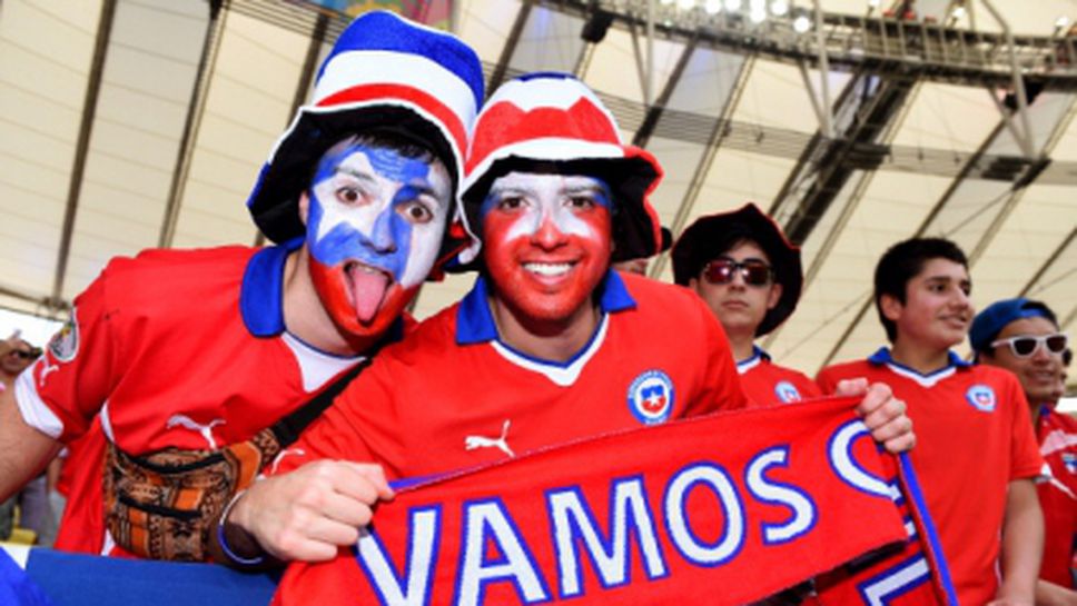 В Чили десетки хиляди празнуваха победата над Испания