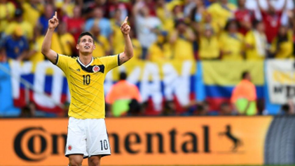Колумбия тушира Кот д'Ивоар след 3 гола за 9 минути (видео+галерия)