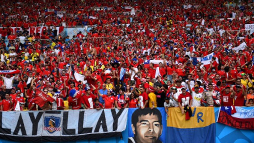 ФИФА може да накаже федерацията на Чили заради поведението на феновете