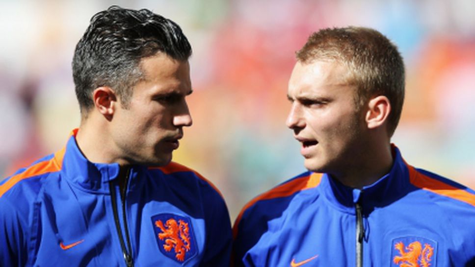 Ван Перси: Англия нямаше никакъв късмет