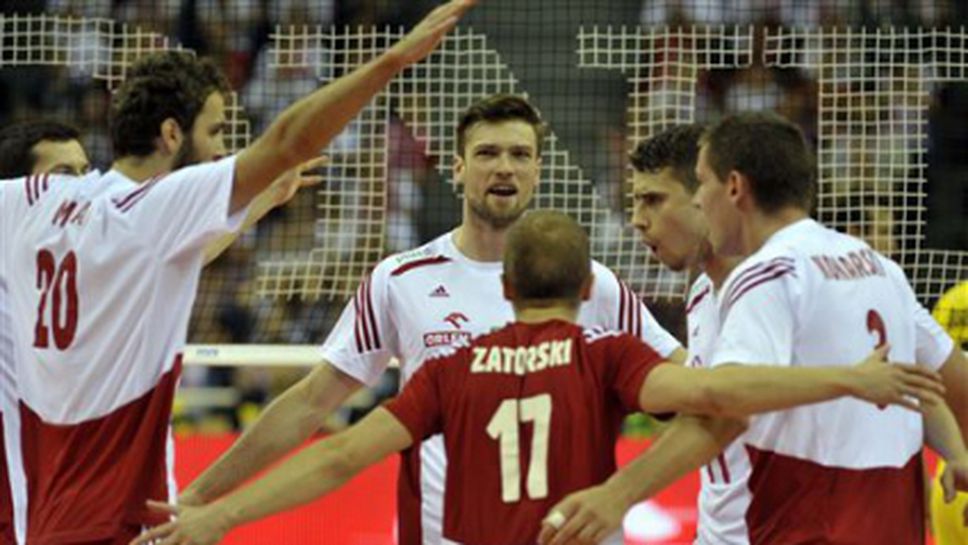 Полша нанесе 6-та загуба на Бразилия в Световната лига
