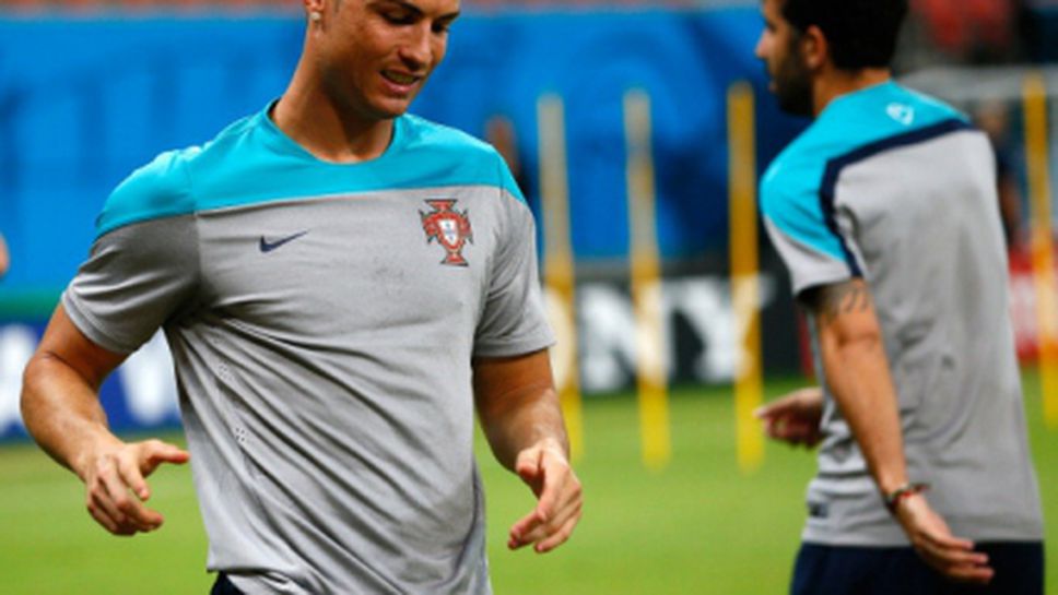 Кристиано е единствената голяма звезда без гол на Мондиала
