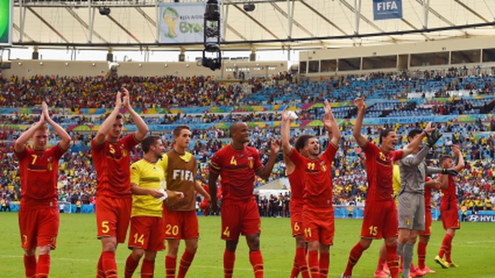 Победата на Белгия срещу Русия снощи се размина без сериозни инциденти