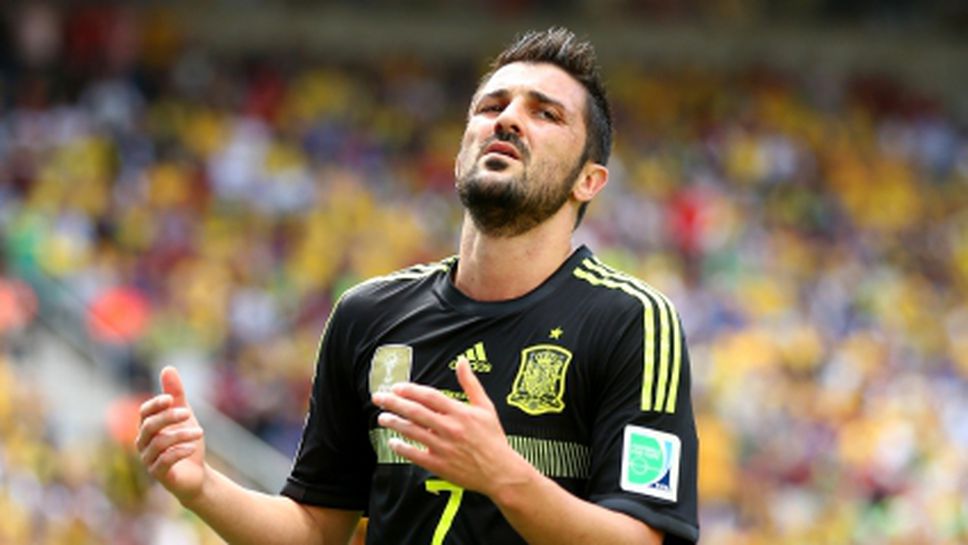 Давид Вийя е №1 на Испания - Австралия