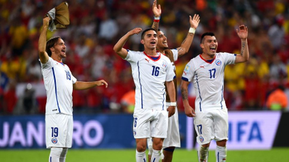 Никой не може да победи Чили при тичането и при точните пасове, показва статистиката