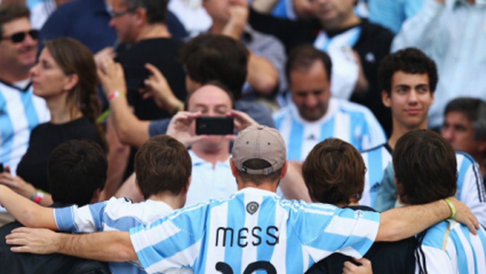 Фен на Аржентина прострелян преди мача с Нигерия