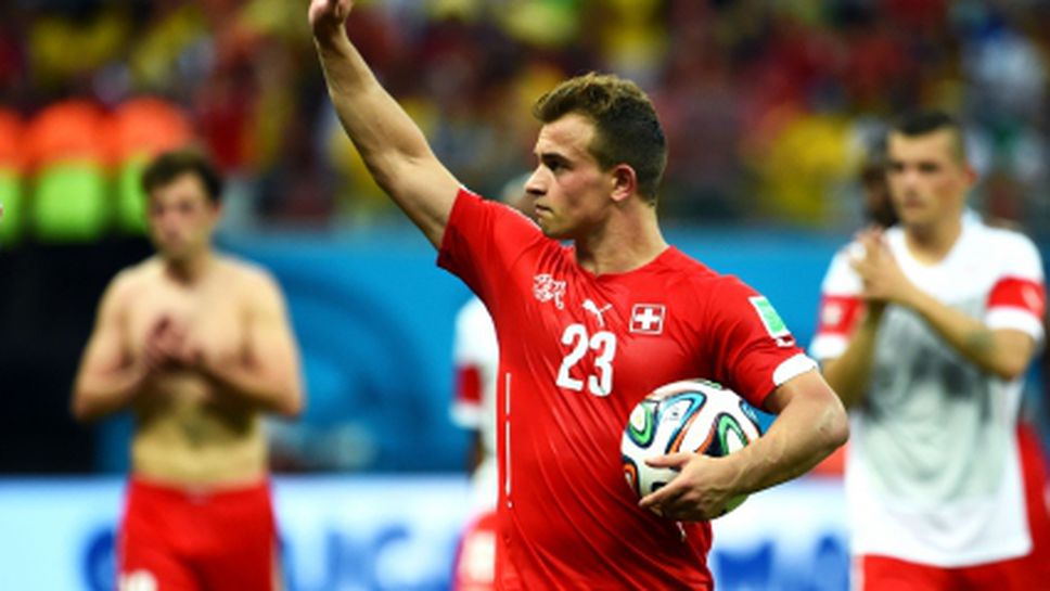 Шакири спечели наградата за играч на мача между Швейцария и Хондурас