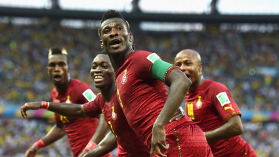 Гана прати самолет с 3 млн. долара за футболистите си в Бразилия