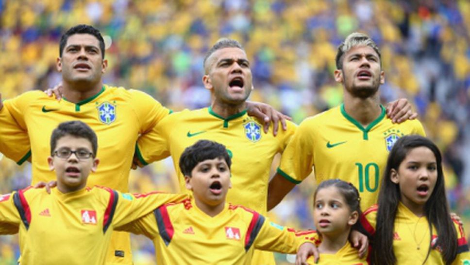 Бразилските национали се срещнаха с деца оцелели при наводнение