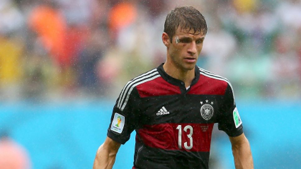 Томас Мюлер беше избран за играч на мача със САЩ