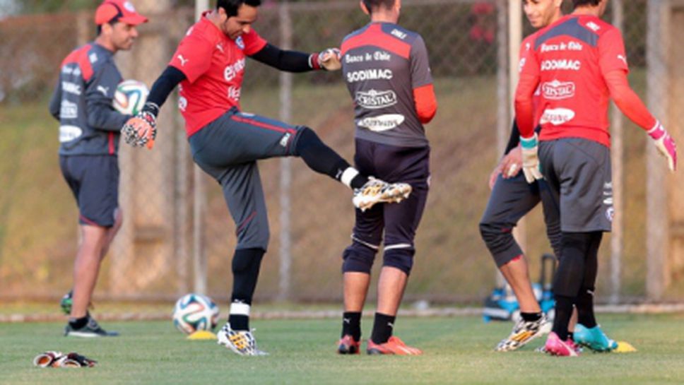 Телевизионен хеликоптер прекрати тренировката на чилийците