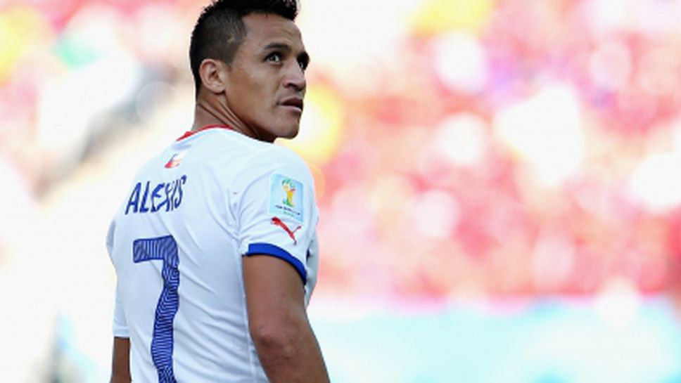 Алексис Санчес се притеснява от съдийството на мача с Бразилия