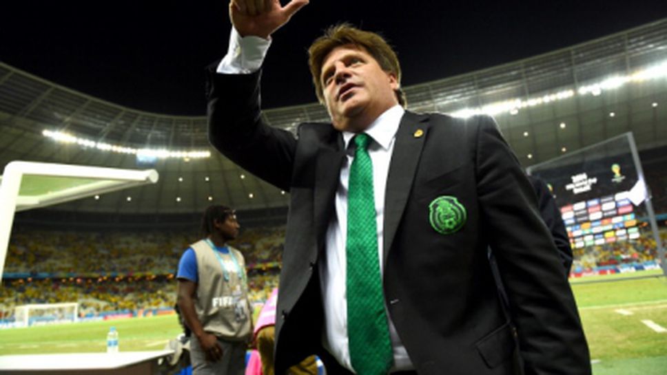 Селекционерът на Мексико е една от най-атрактивните фигури на Мондиал 2014