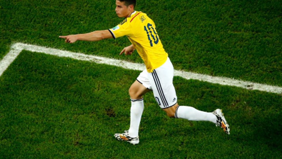 Хамес Родригес: Изживявам мечтата си, нямаме страх от Бразилия