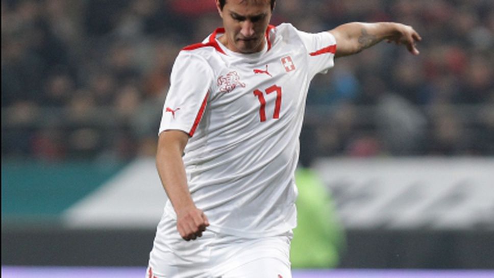 Нападател на Швейцария няма да играе до края на годината заради тежка контузия на коляното