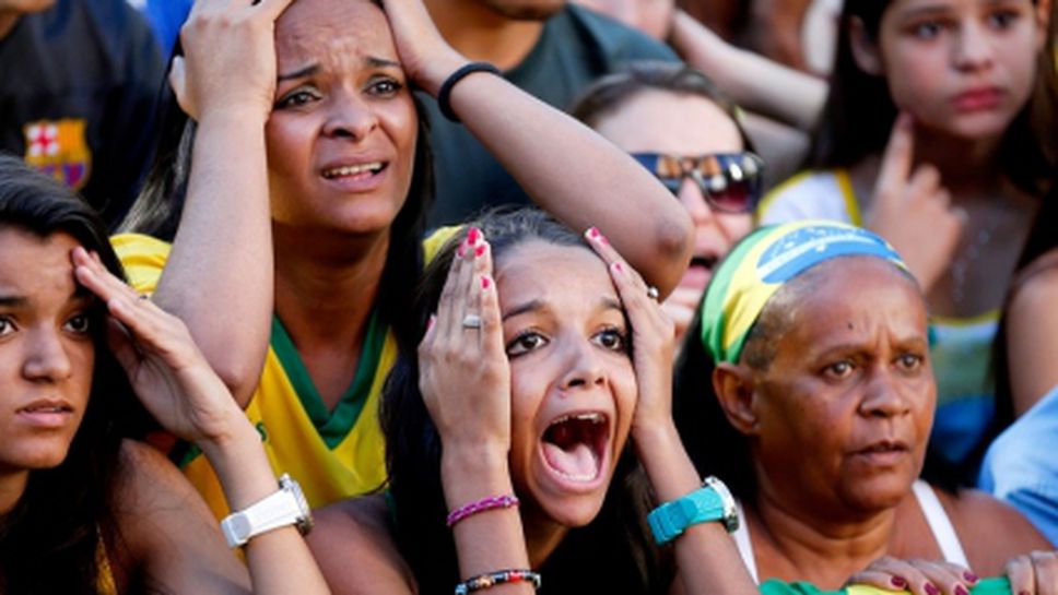 Футболна привърженичка пострада във фен-зоната в Рио