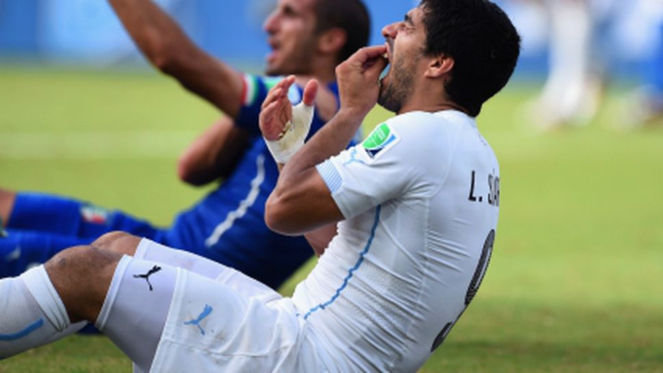 ФИФА: Суарес получи толкова сериозно наказание, защото не се разкая