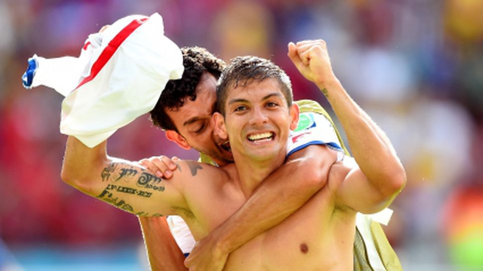 Всичките 7 проби на костариканците от мача с Италия са отрицателни